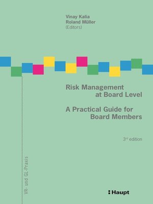 cover image of Risk Management at Board Level